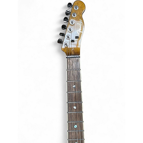 Used Fender Special Edition Custom Telecaster FMT HH Amber Solid Body Electric Guitar