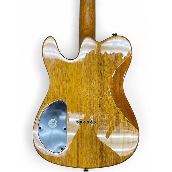 Used Fender Special Edition Custom Telecaster FMT HH Amber Solid Body Electric Guitar