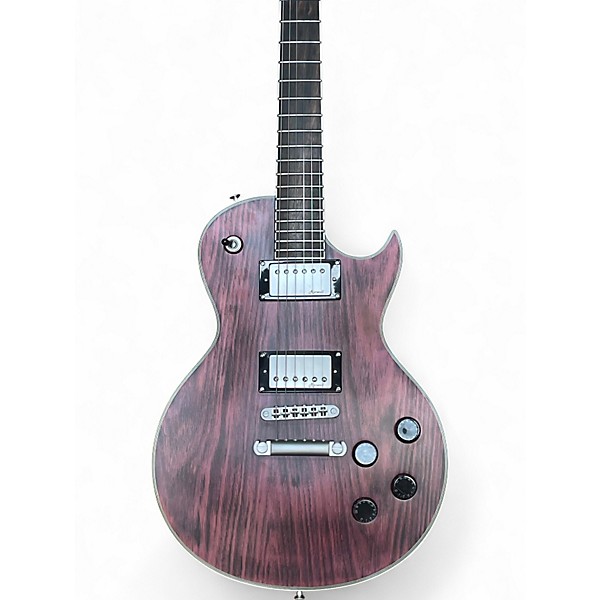 Used Harley Benton 2020 AGUFISH SIGNATURE PURPLE MAHOGANY Solid Body Electric Guitar