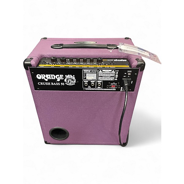 Used Orange Amplifiers CRUSH BASS 50 Bass Combo Amp