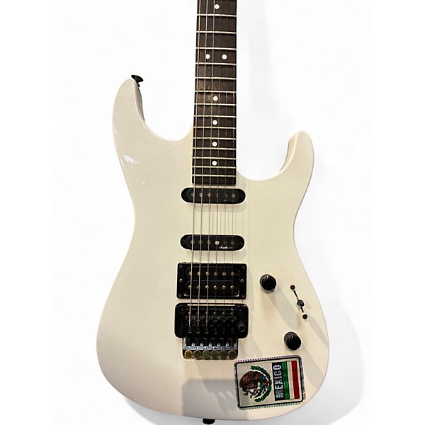 Used Charvel 375 Pearl White Solid Body Electric Guitar