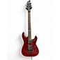 Used Schecter Guitar Research Damien Special Floyd Rose BLOOD RED Solid Body Electric Guitar thumbnail