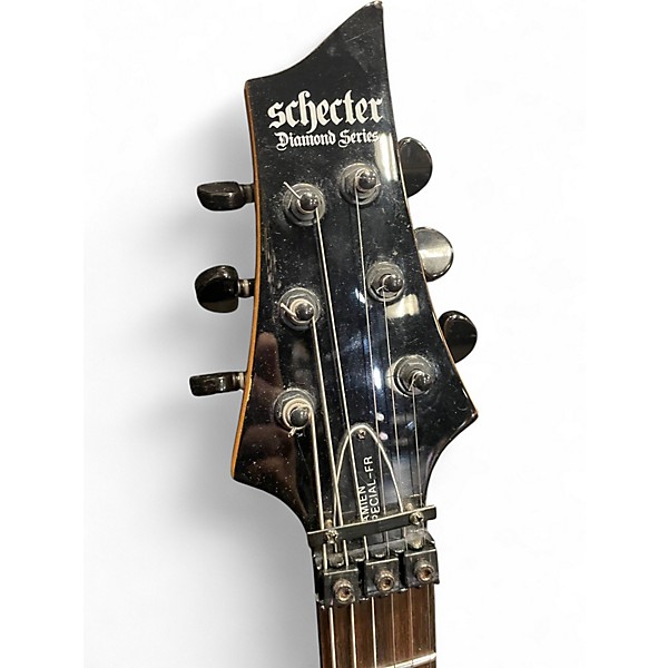 Used Schecter Guitar Research Damien Special Floyd Rose BLOOD RED Solid Body Electric Guitar