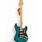 Used Fender American Elite Stratocaster Aqua Marine quilt Solid Body Electric Guitar thumbnail
