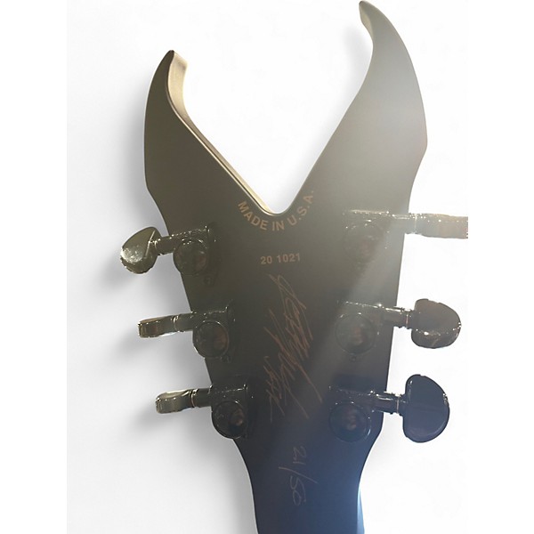 Used Dean USA KERRY KING V Black Solid Body Electric Guitar