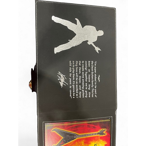 Used Dean USA KERRY KING V Black Solid Body Electric Guitar