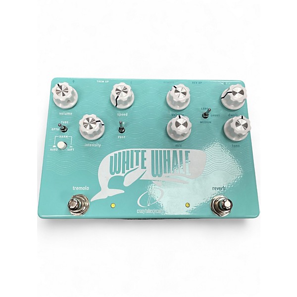 Used Crazy Tube Circuits WHITE WHALE Effect Pedal