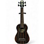 Used Kala Striped Ebony UBass Ebony Acoustic Bass Guitar thumbnail