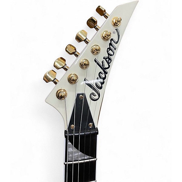 Used Jackson RRTMG Randy Rhoads Pro White Solid Body Electric Guitar
