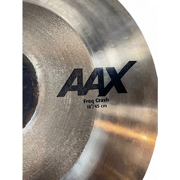 Used SABIAN 18in AAX Crash Cymbal