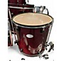 Used Pearl 5 Piece Soundcheck red Drum Kit