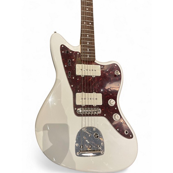 Used Squier Contemporary  Jazzmaster Olympic White Solid Body Electric Guitar