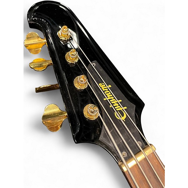 Used Epiphone Rex Brown Thunderbird Ebony Electric Bass Guitar