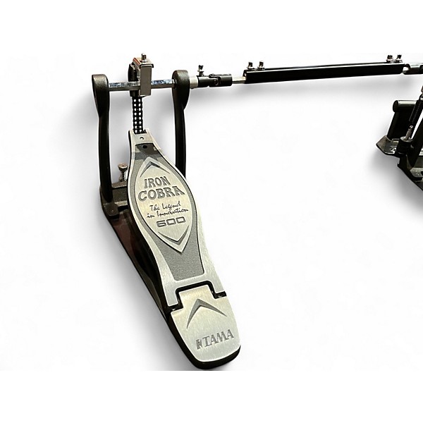 Used TAMA Iron Cobra 600 Series Double Bass Drum Pedals Double Bass Drum Pedal