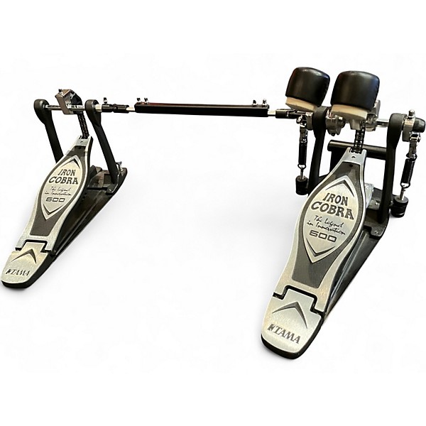 Used TAMA Iron Cobra 600 Series Double Bass Drum Pedals Double Bass Drum Pedal