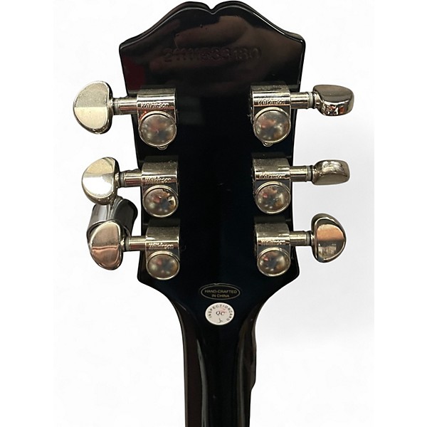 Used Epiphone Les Paul Standard Black Solid Body Electric Guitar