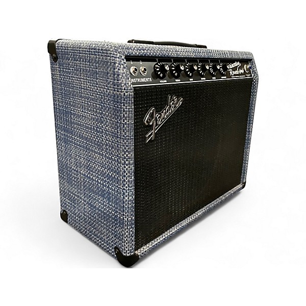 Used Fender  Limited Edition Princeton® Reverb - Chilewich® Denim Tube Guitar Combo Amp