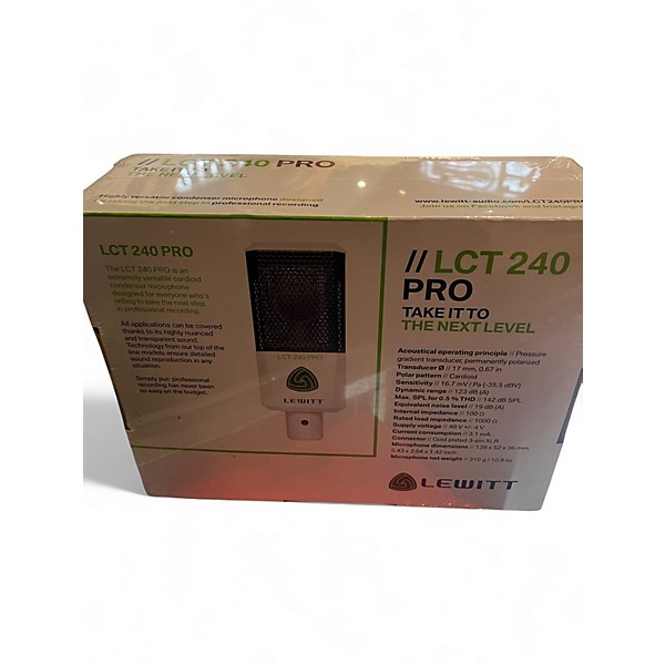 Used LEWITT LCT 240 Condenser Microphone