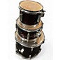 Used Ludwig 5 Piece Accent CS RUBY RED Drum Kit