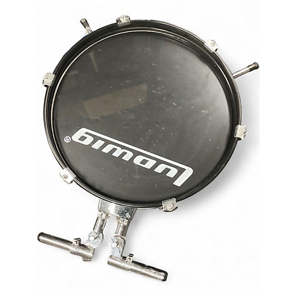 Used Ludwig 5 Piece Accent CS RUBY RED Drum Kit