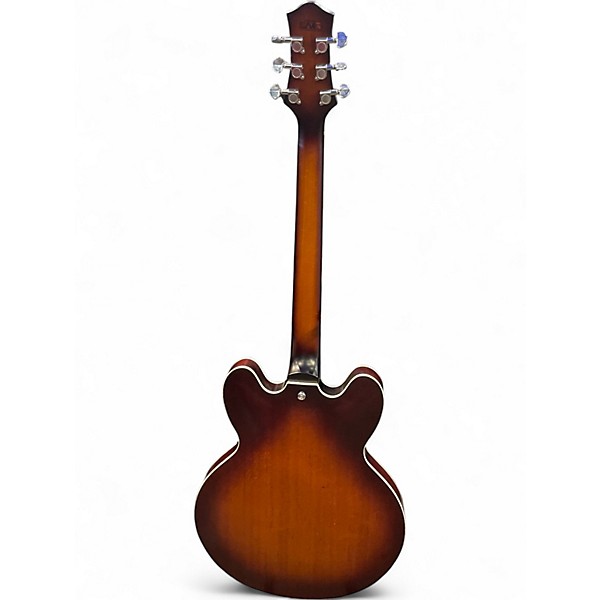 Used Eart SEMI HOLLOW 2 Color Sunburst Acoustic Electric Guitar
