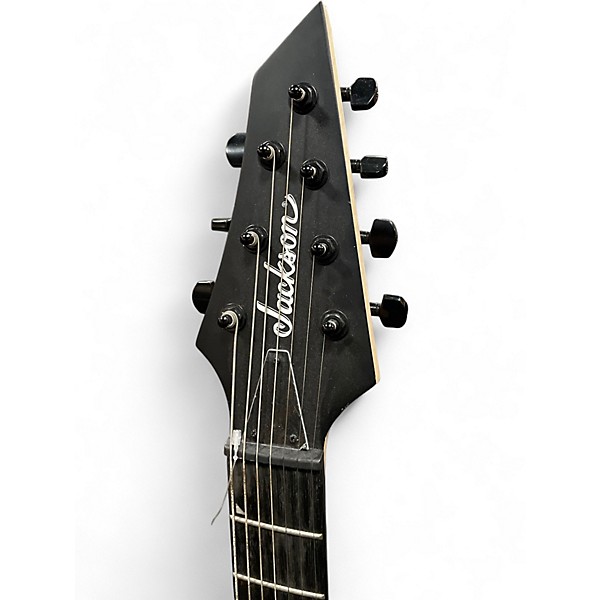 Used Jackson JS Series King V JS22-7 Black Solid Body Electric Guitar