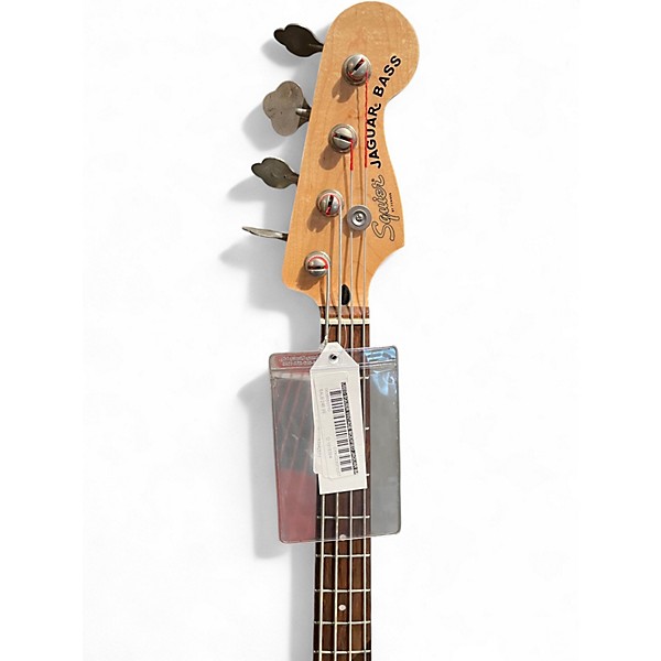 Used Squier Vintage Modified Jaguar Bass Charcoal Electric Bass Guitar