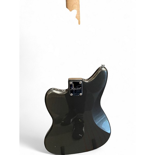 Used Squier Vintage Modified Jaguar Bass Charcoal Electric Bass Guitar