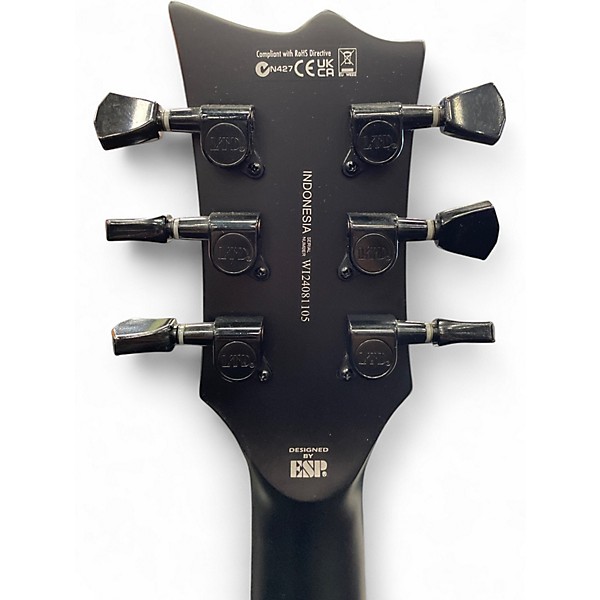 Used ESP LTD EC201 Satin Black Solid Body Electric Guitar