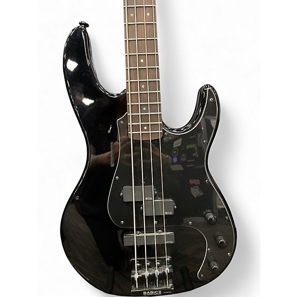 Used ESP LTD AP4 Black Electric Bass Guitar