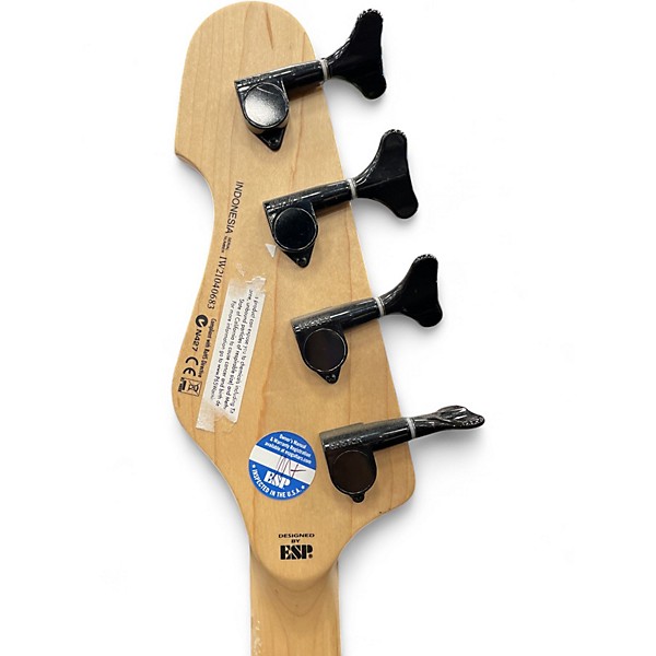 Used ESP LTD AP4 Black Electric Bass Guitar