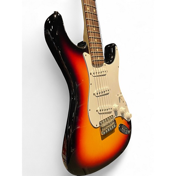 Used 2018 Fender 1963 NOS Stratocaster 3 Tone Sunburst Solid Body Electric Guitar