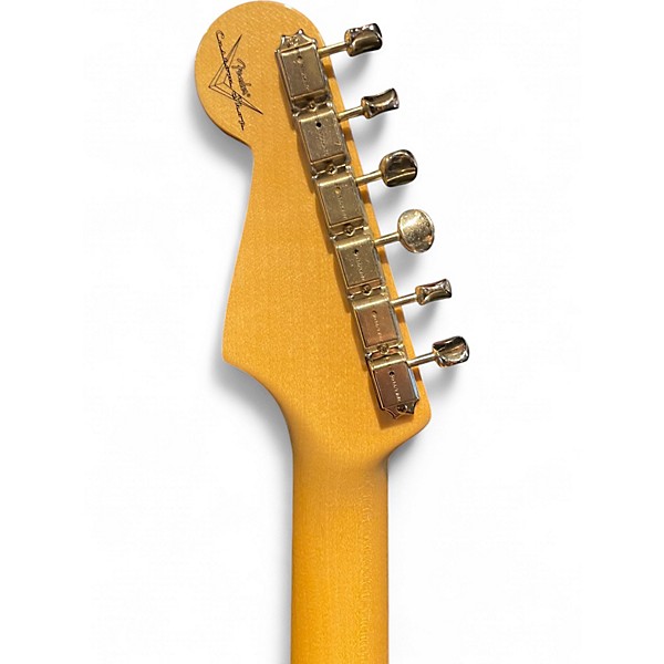 Used 2018 Fender 1963 NOS Stratocaster 3 Tone Sunburst Solid Body Electric Guitar