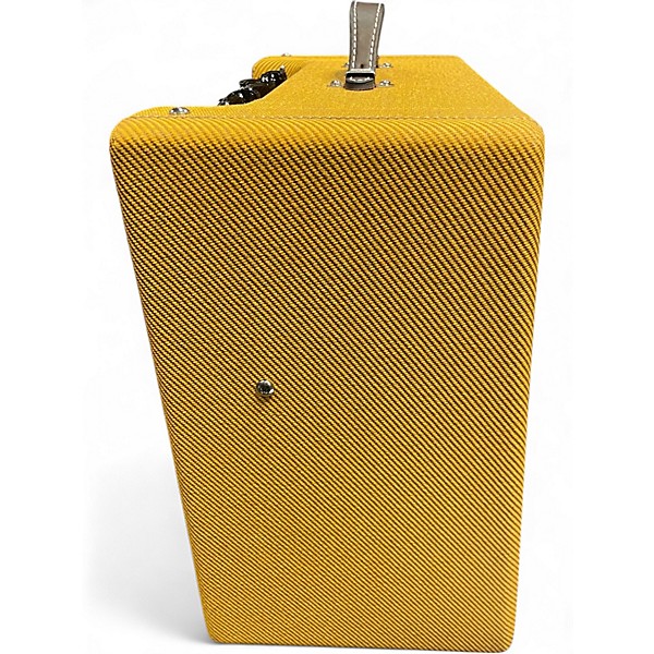 Used Fender Blues Junior Lacquered Tweed 15W 1x12 Tube Guitar Combo Amp