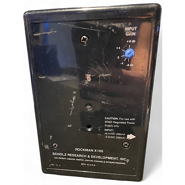 Vintage 1980s Rockman X100 Guitar Preamp