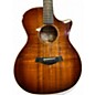 Used Taylor K24CE 2 Color Sunburst Acoustic Electric Guitar