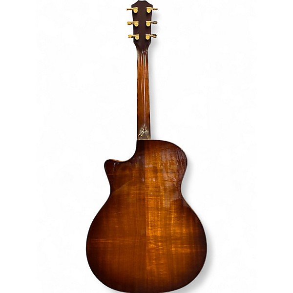 Used Taylor K24CE 2 Color Sunburst Acoustic Electric Guitar