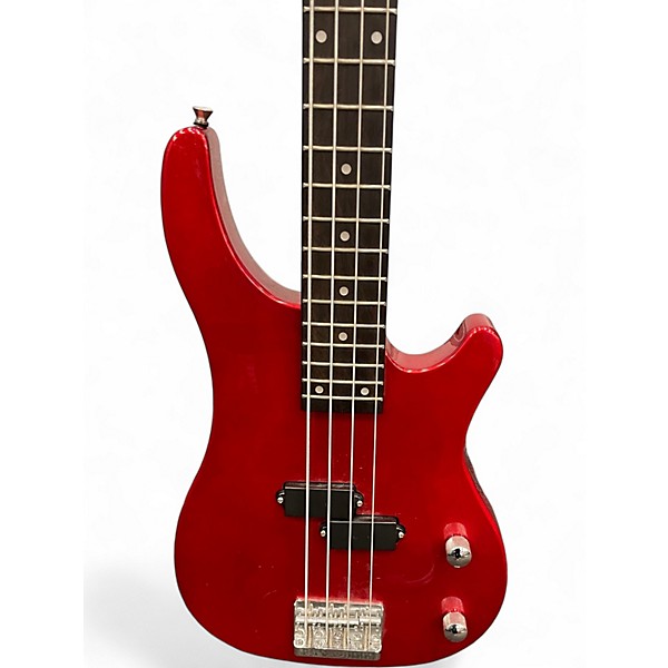 Used Rogue SX100B Red Electric Bass Guitar