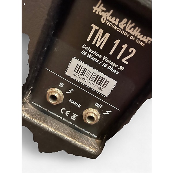 Used Hughes & Kettner TM12 60W 1x12 Guitar Cabinet