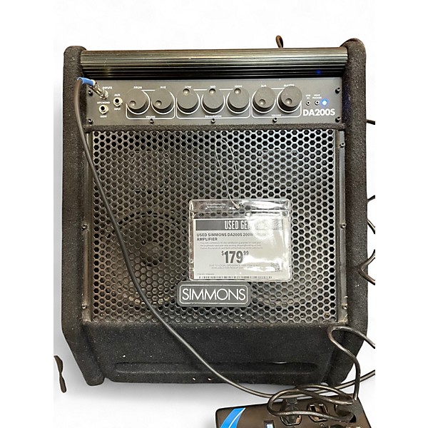 Used Simmons DA200S 200W Drum Amplifier