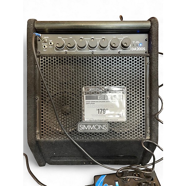 Used Simmons DA200S 200W Drum Amplifier