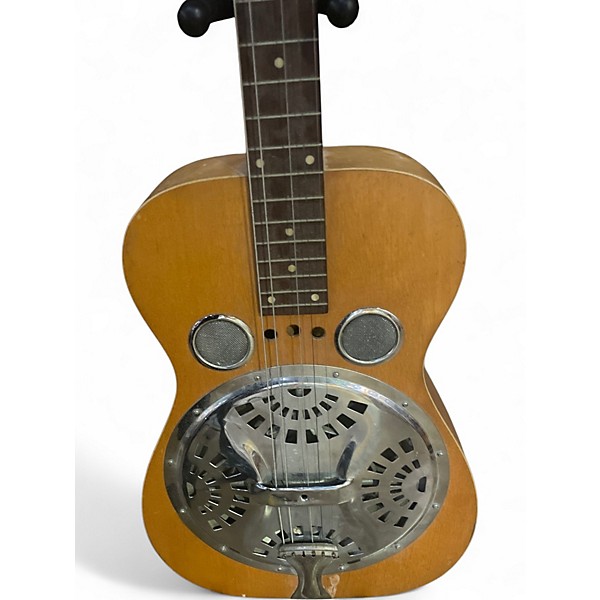 Vintage 1960s Dobro SQUARE NECK Natural Resonator Guitar