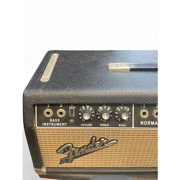 Vintage 1965 Fender BASSMAN Tube Guitar Amp Head