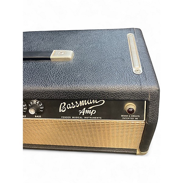 Vintage 1965 Fender BASSMAN Tube Guitar Amp Head