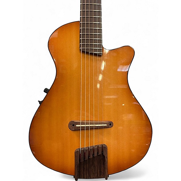 Used Veillette Journeyman Standard Honey Burst Acoustic Electric Guitar