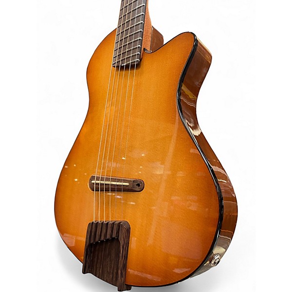 Used Veillette Journeyman Standard Honey Burst Acoustic Electric Guitar