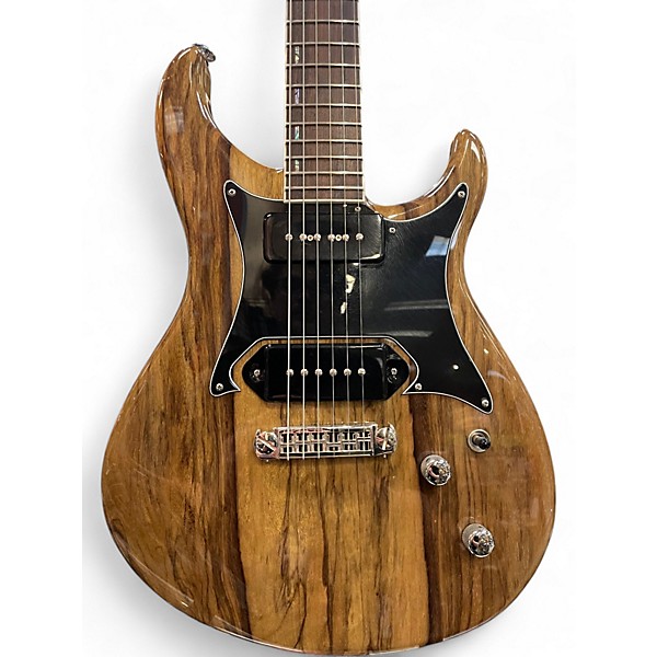 Used Giffin Guitars T2 Black Limba Natural Solid Body Electric Guitar