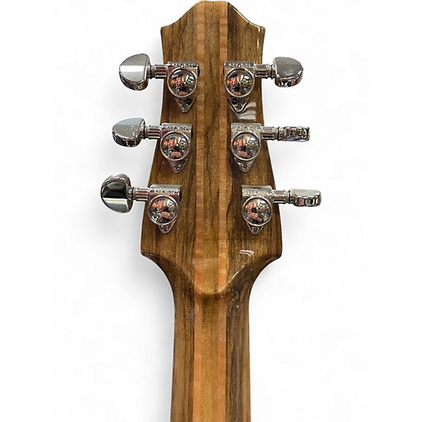 Used Giffin Guitars T2 Black Limba Natural Solid Body Electric Guitar