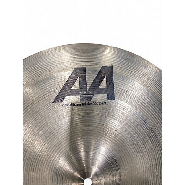 Used SABIAN 20in AA Medium Ride Cymbal