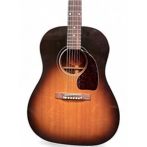 Vintage 1995 Gibson J45 BUDDY GOLLY Sunburst Acoustic Guitar